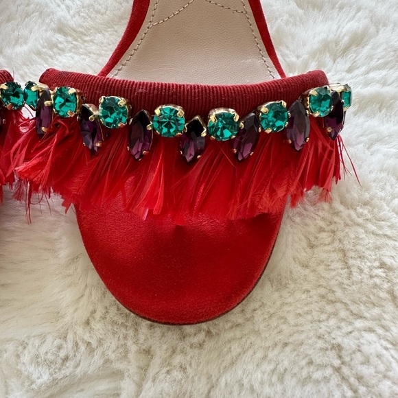 Miu Miu women heel slides size 37 EU Authentic - Picture 2 of 6